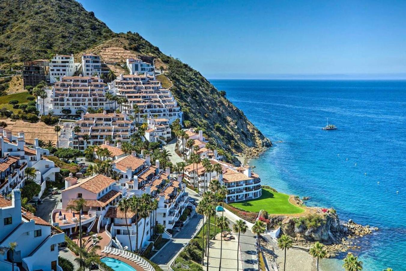 Gorgeous Oceanfront Villa With Panoramic Views Avalon Exterior foto